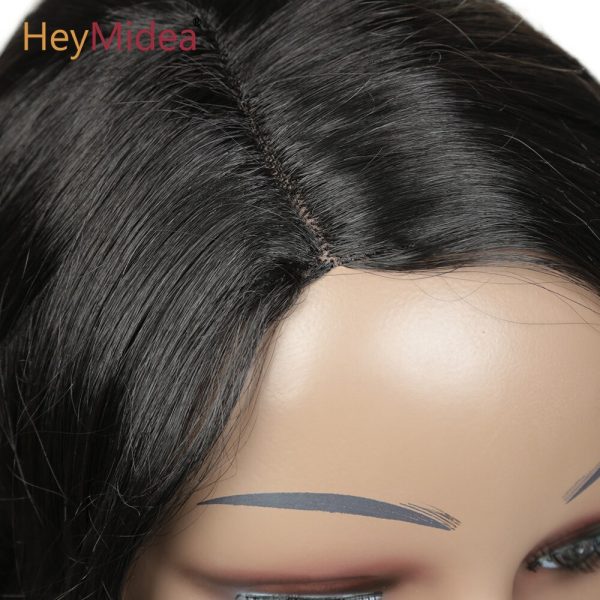 Synthetic Wig Deep Wave Wig For Woman Long Hair Wigs Black Lace Wig Heat Resistant Hair HeyMidea